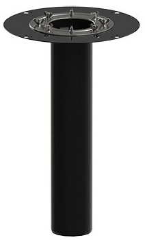 Надставной элемент Татполимер ТП-01.100.Н с выпуском 110 мм, с прижимным фланцем из нержавеющей стали
